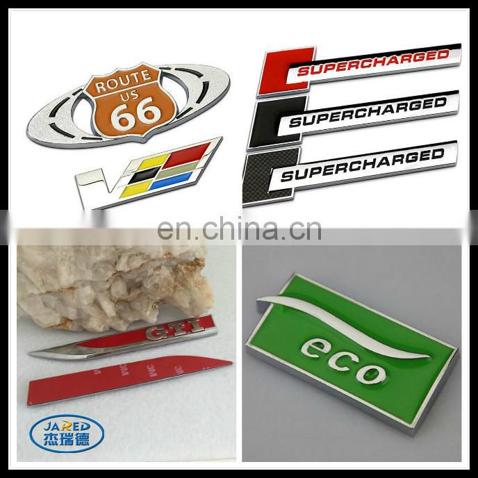Promotion metal epoxy brand logo label stickers