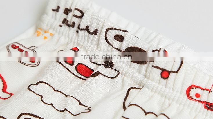 2016 New Fashion Design Customized Your Own Brand 95%Cotton 5%Spandex Colorful Cute Kids Boxer Briefs