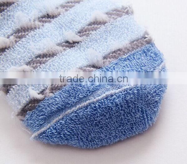 New Fashion Lovely Design OEM Customized Your Own Brand 78% Polyester 21% Cotton 1% Spandex Jacquard Cartoon Kids 3D Socks