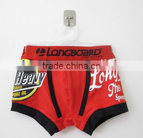 Custom Full Printed Sublimation Cotton Children Underwear Brand Logo on Elastic Waistband Kids Briefs Thongs