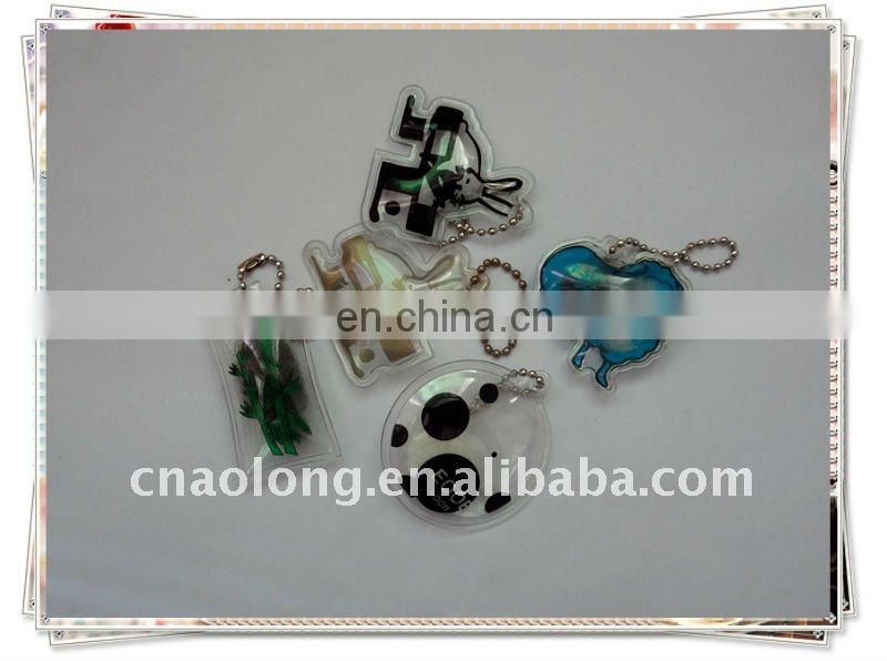 newly custom prnted pvc down feather clothing accessory patch/label