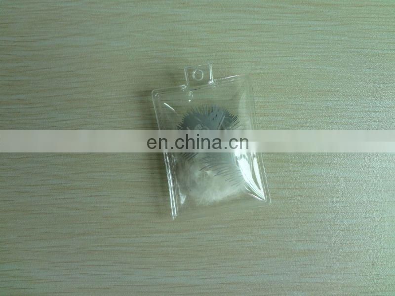 custom made garment accessory, air filled tags, pvc inflated down feather tags