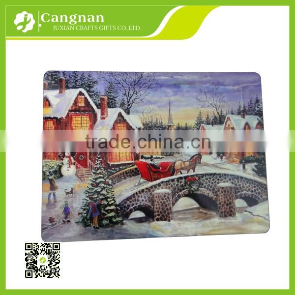 promotion custom printed cork backed placemats