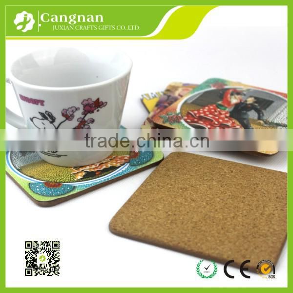 promotion custom printed cork backed placemats