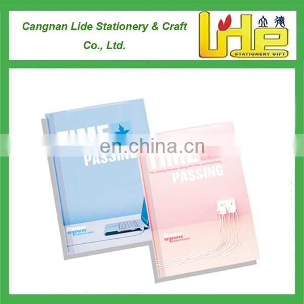 Custom new design school notebook wholesale,high quality cheap school notebook