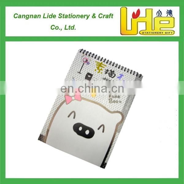 High quality cheap paper notebook custom notebook for office and school