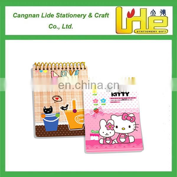 Cute Mini Diary Notebook,, White Paper, Per Book