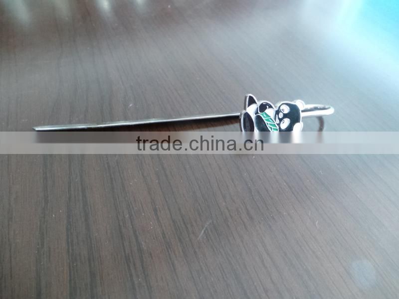 snowflake bookmark with ribbon for promotion