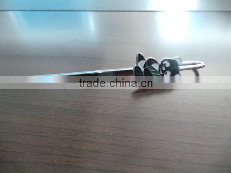 snowflake bookmark with ribbon for promotion