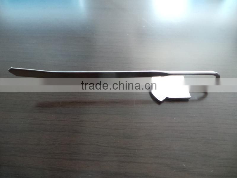 snowflake bookmark with ribbon for promotion