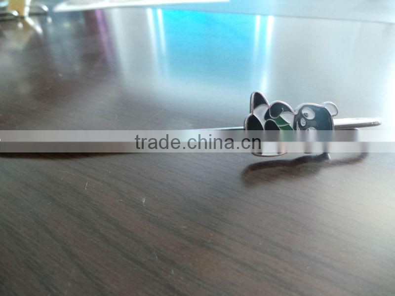 snowflake bookmark with ribbon for promotion