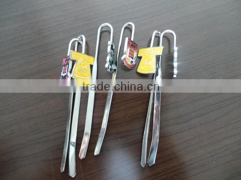 snowflake bookmark with ribbon for promotion