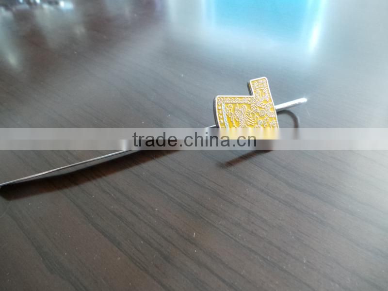 snowflake bookmark with ribbon for promotion