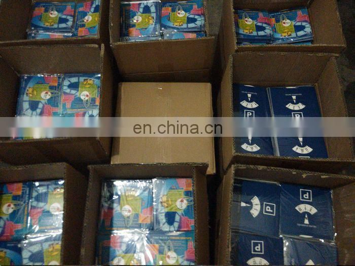 Export to France cardboard custom printing design parking disc