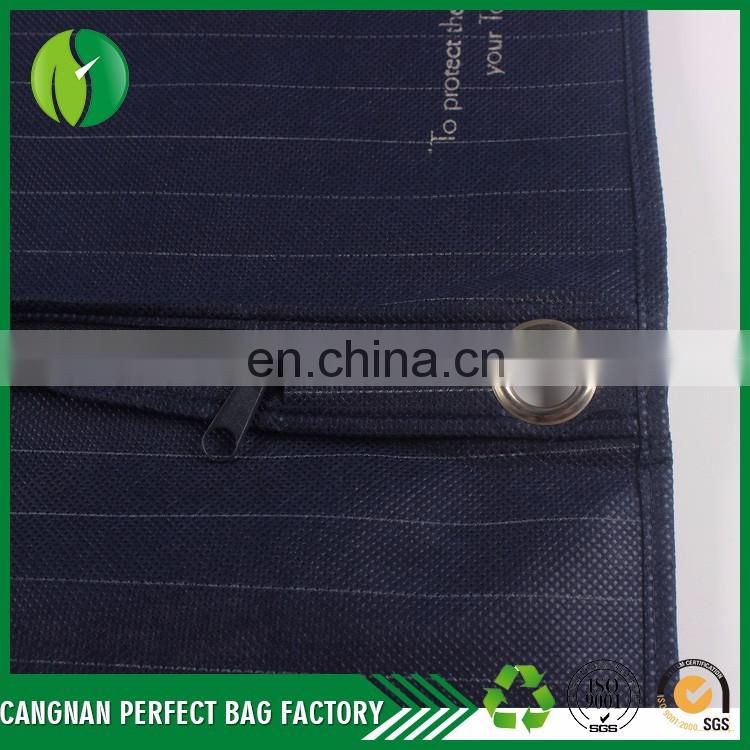2016 Fashionable Customized wholesale non woven fabric long gown wedding dress garment bag