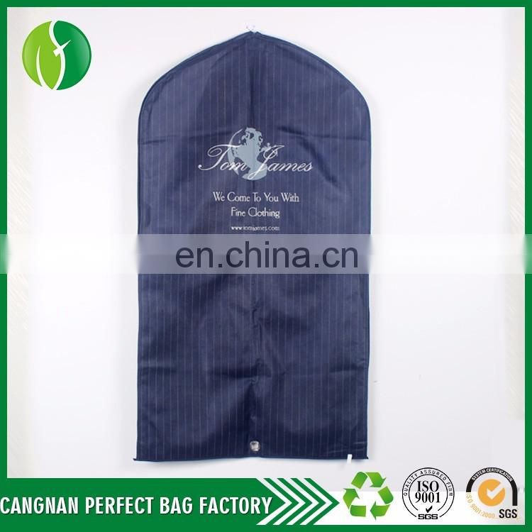 2016 Fashionable Customized wholesale non woven fabric long gown wedding dress garment bag