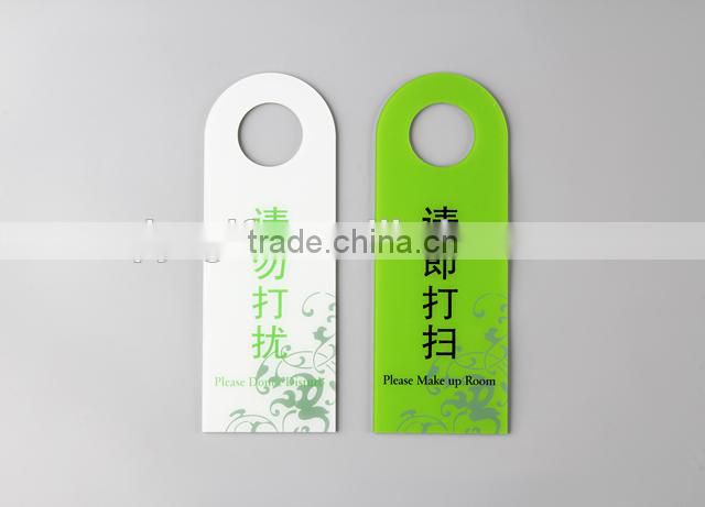 acrylic plastic sign board hotel door sign board