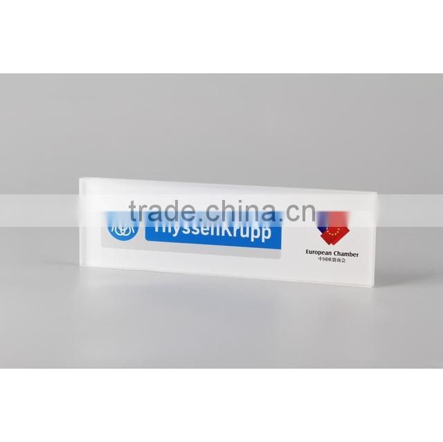 acrylic sign board stand plastic sign board