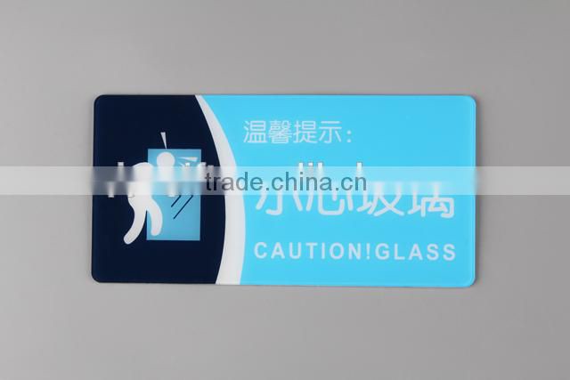 acrylic road safety sign board
