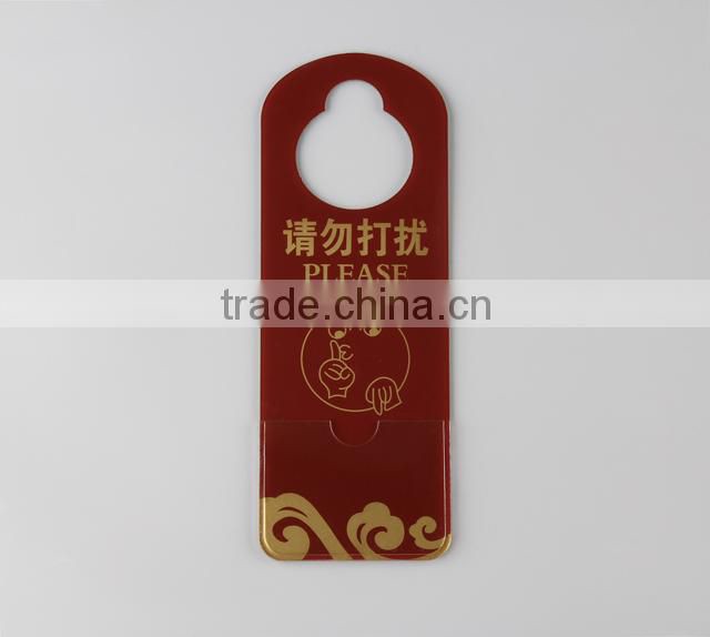 acrylic plastic sign board hotel door sign board