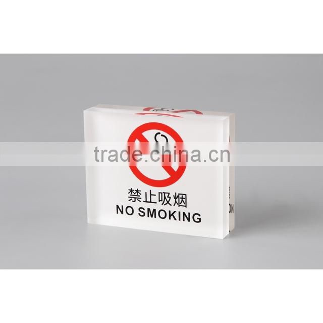 acrylic sign board stand plastic sign board