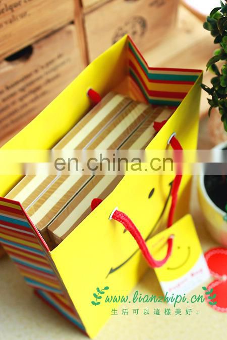 2014 smile shopping paper bag