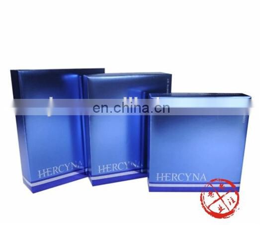 Square coated paper makeup packing & hard paper faec mask box