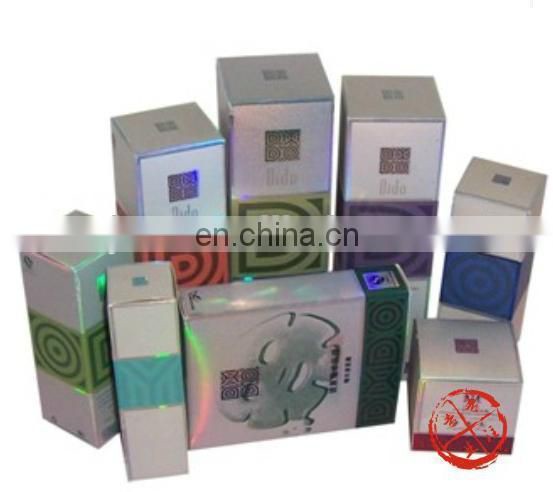 Luxury glossy effect paperboard packing & paper branded cosmetic box