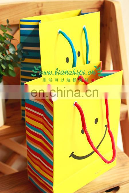 2014 smile shopping paper bag