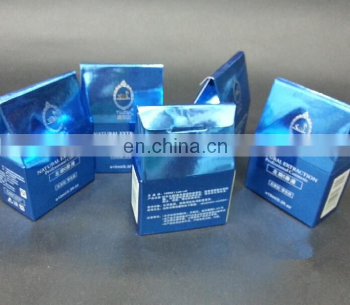 Art paper foldable girl's makeup packaging & glossy paper cosmetic box