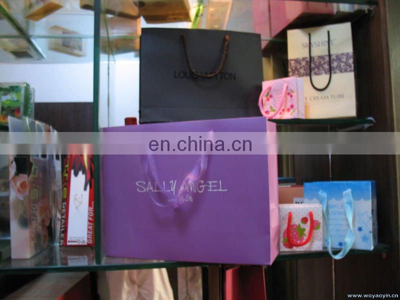 black eco-friendly paper bag