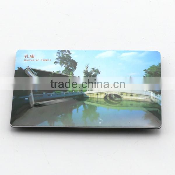 Wanfeng promotion soft PVC 3D refrigerator magnet clock board souvenir refrigerator magnet