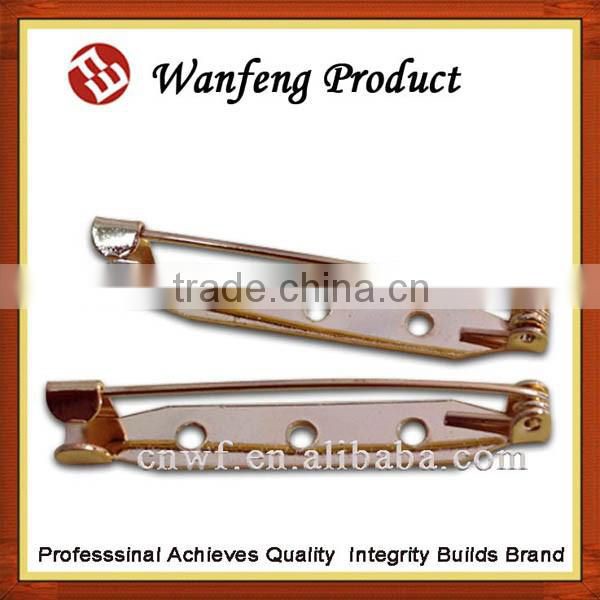 Manufacturers selling Safety pin plastic bar pin metal Back Bar pin