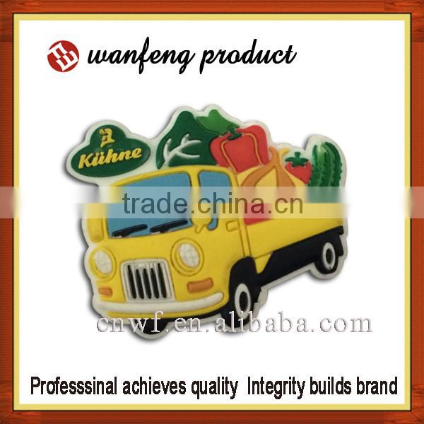 t3D soft PVC car fridge magnet