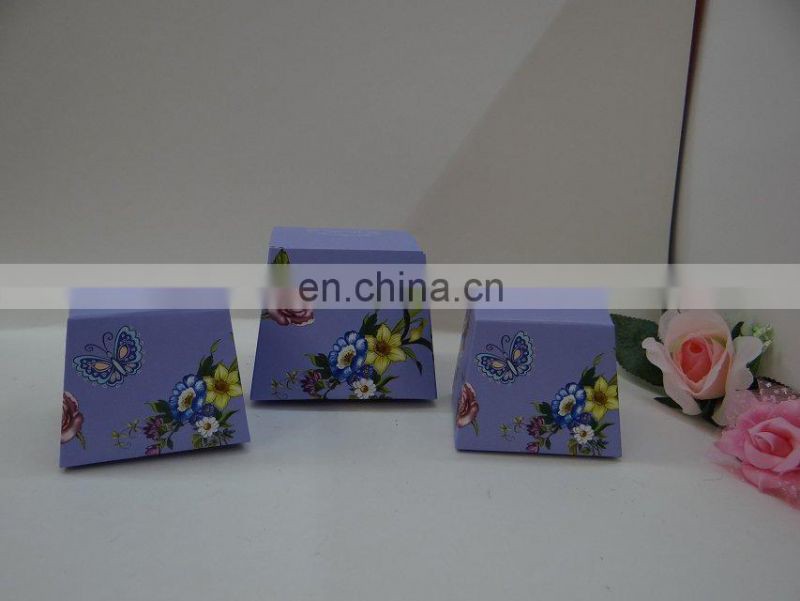 Factory price ! 2014 Newest Promotional Cheap Customized printed gift paper square box