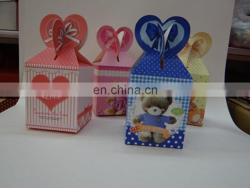 Factory directly ! Promotional Customized coated paper silver stamping paper box