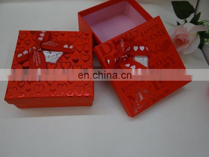 Factory price ! 2014 Newest design Promotional Cheap custom made paper gift box