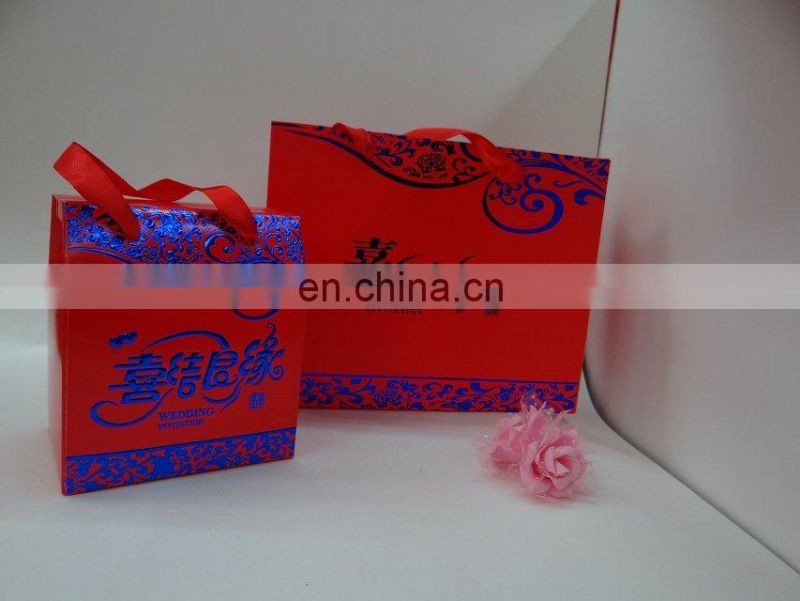 Factory directly ! Promotional Customized coated paper silver stamping paper box