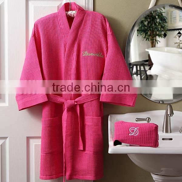 Pakistan Fashion Design Woman Cotton Bathrobe