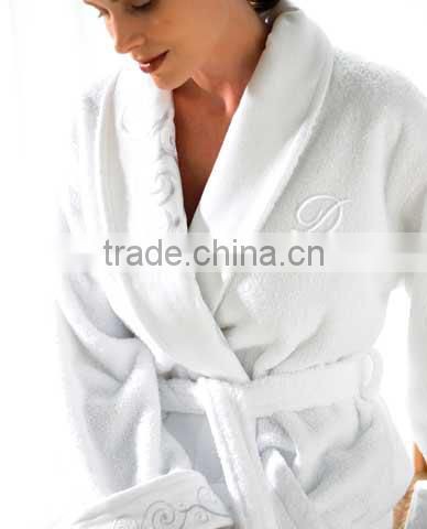 Pakistan Fashion Design Woman Cotton Bathrobe