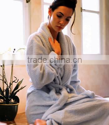 Pakistan Fashion Design Woman Cotton Bathrobe
