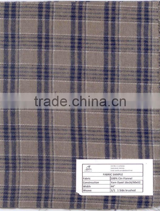 High Quality Yarn Dyed Plaid Fabric 100% Cotton Fabric