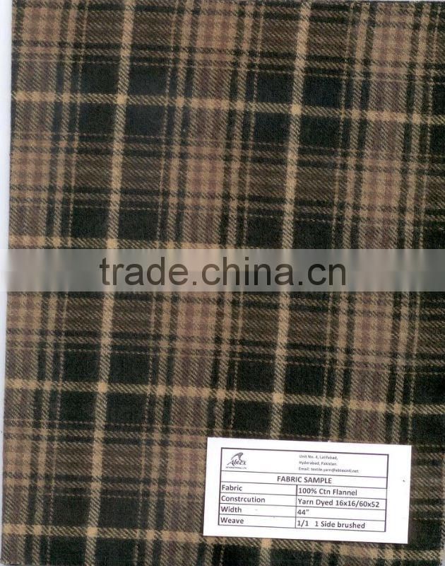 High Quality Yarn Dyed Plaid Fabric 100% Cotton Fabric