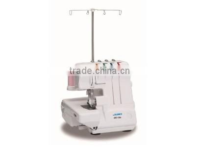 Juki MO-50e is a 2-Needle,3/4 Thread Overlock with Automatic Rolled Hemming and Differential Feed machine.