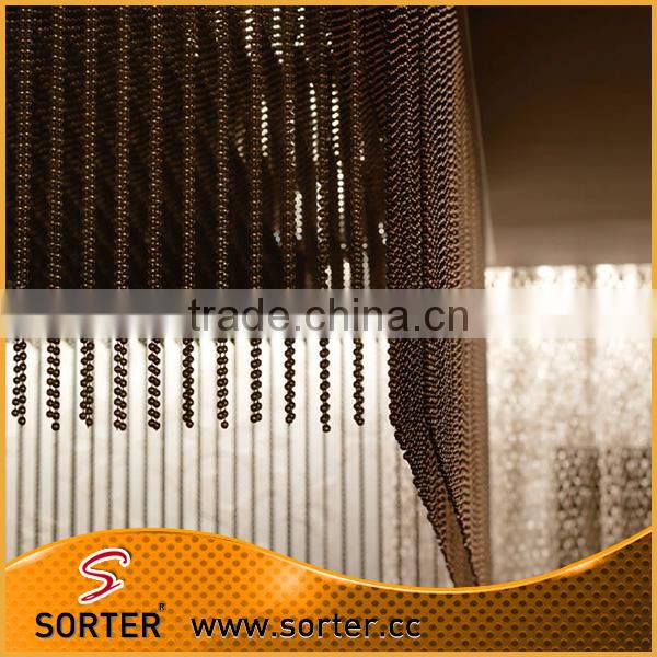 nickel plated steel ball chain facted ball chain