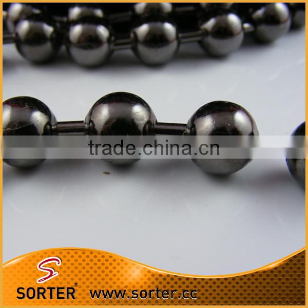 Black Metal Ball Chain In Bulk From China Factory