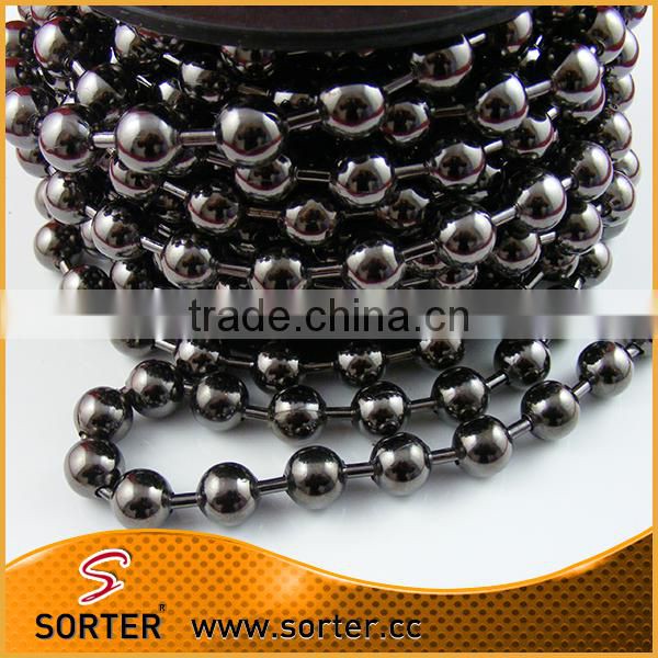 Black Metal Ball Chain In Bulk From China Factory
