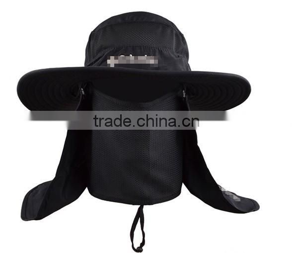 Custom Unisex Fishing Hunting Military Wide Brim Bucket Caps