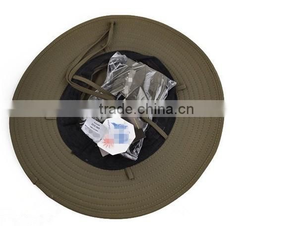Custom Unisex Fishing Hunting Military Wide Brim Bucket Caps
