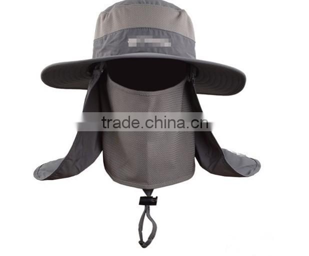 Custom Unisex Fishing Hunting Military Wide Brim Bucket Caps